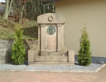 Gedenkstein für den Ökonomierat, Ehrenbürger und ehem. Bürgermeister Jakob Trautmann