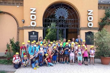 Gruppenbild im Heidelberger Zoo