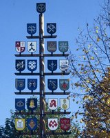 Zunftbaum auf dem Marktplatz