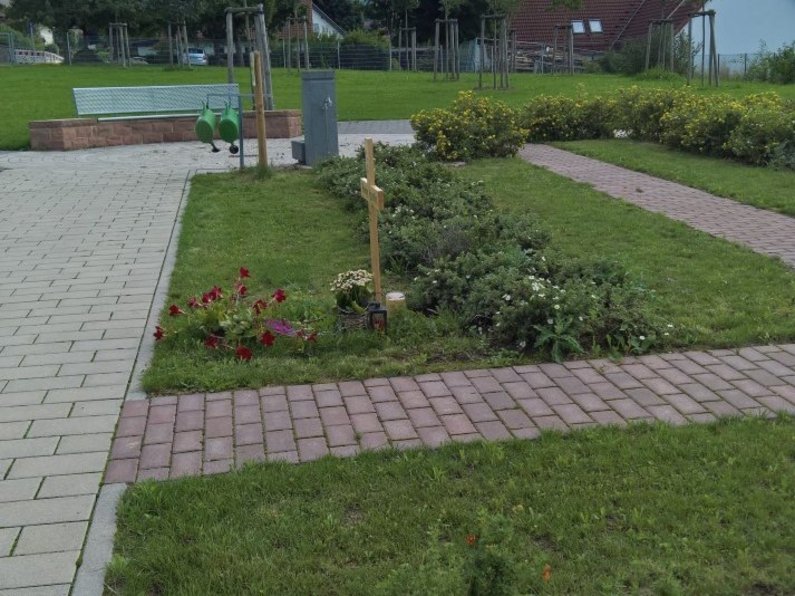 Bereich für Urnenerdgrabstätten