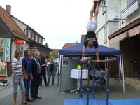 Demografie-Stand auf dem Pfingstmarkt