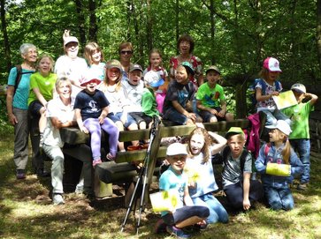 Gruppenfoto beim Sängerbund Zotzenbach