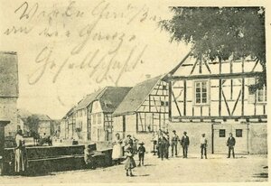 Marktplatz mit Laufbrunnen (1906)