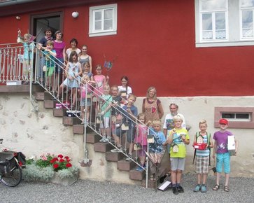 Beim Heimat- und Museumsverein Zotzenbach (Gruppenbild)