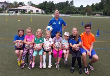 Mädchenfußball beim FSV Blau-Weiß Rimbach