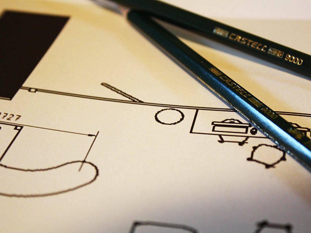 Symbolbild Bauamt (Plan)