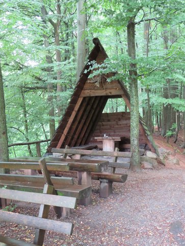 Rasthütte am Naturparkplatz "Im Kreuz"