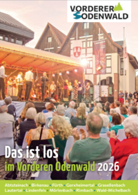 Titelseite - Veranstaltungskalender Vorderer Odenwald
