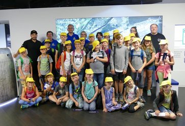 Gruppenbild im Frankfurter Flughafen